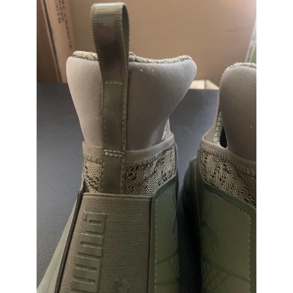 Puma Fierce KRM Size 9.5 Olive Green Puma 2017 Release Running Walking Shoes - Picture 6 of 9